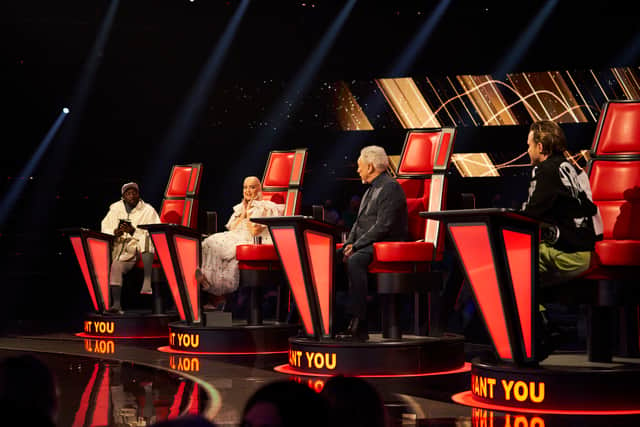 The Voice UK judges will.i.am, Anne-Marie, Sir Tom Jones and Olly Murs (Pic: ITV)