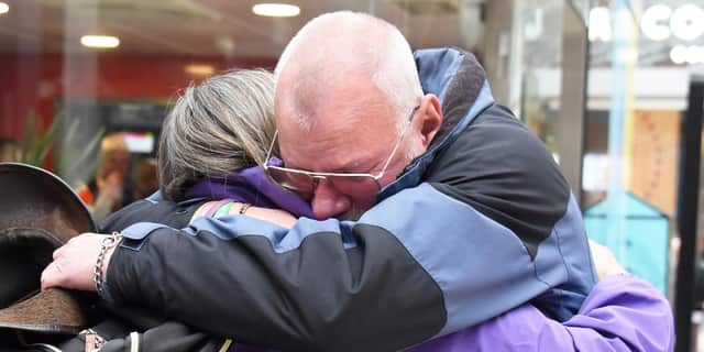 Siblings Tony Beckett and Mary Dunstan reunite after 45 years apart.