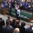 MP returns to Parliament following sepsis quadruple amputation.