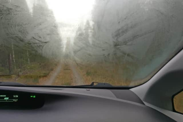 You can clear the condensation with a cloth but that won't stop it returning and can leave streaks on the glass (Photo: Shutterstock)