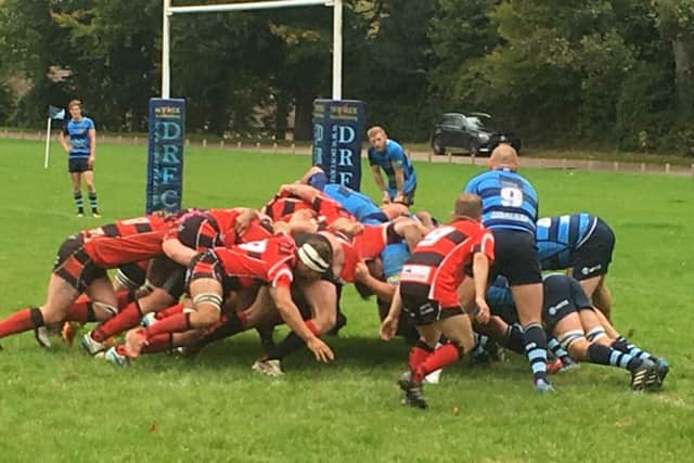 Heath persevered and hard work paid off with a match winning try in the final quarter