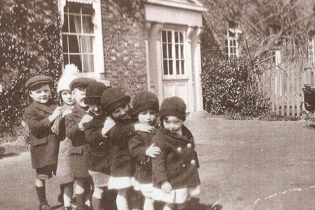 Children at Cuckfield Workhouse