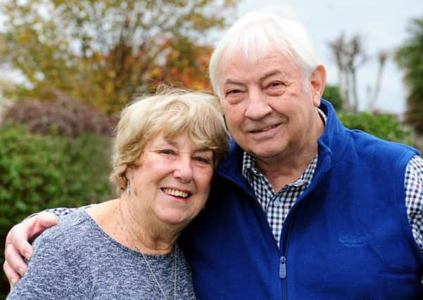 Fred and Pat Faulkner have celebrated their 60th wedding anniversary. Picture: Kate Shemilt ks171470-1