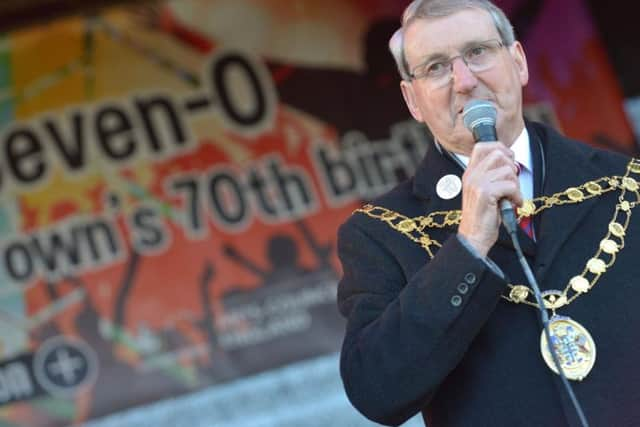 Crawley mayor Brian Quinn