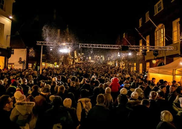 Crowds packed the streets of Arundel for the annual parade. Pictures: Nigel Cull