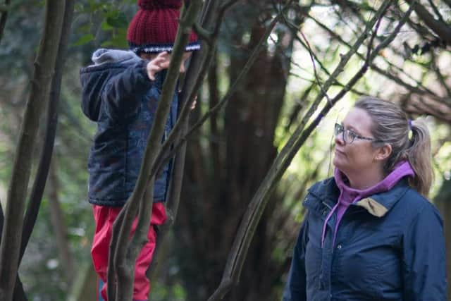 Giving tree climbing a go