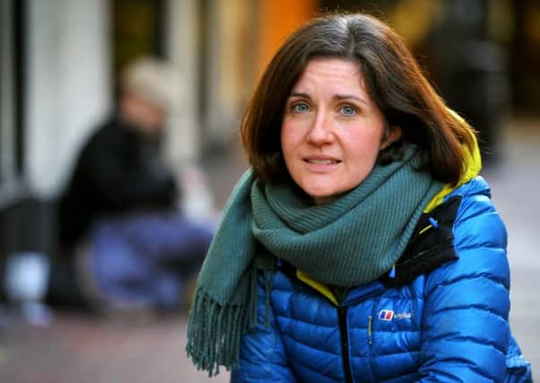 Councillor Beccy Cooper is concerned about the plight of homeless people in Worthing . Pic Steve Robards