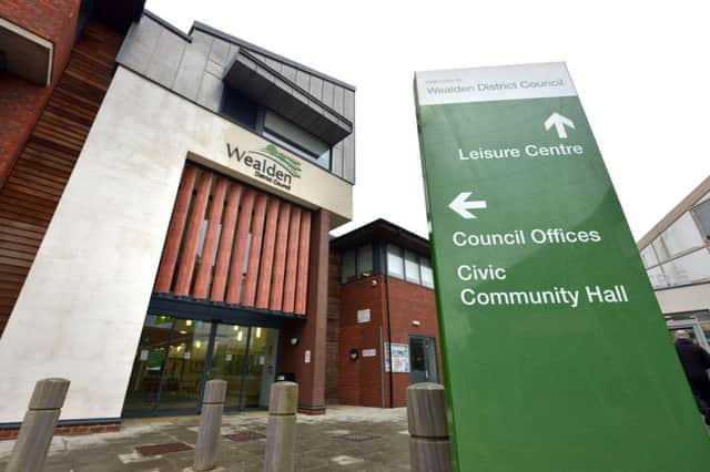 The Wealden District Council offices in Hailsham