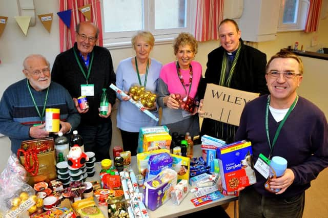 Midhurst Foodbank busier than ever at Christmas. Pic Steve Robards SR1735137 SUS-171219-182220001