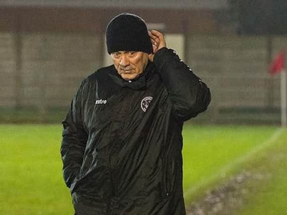 Shoreham manager Sammy Donnelly. Picture by David Jeffery