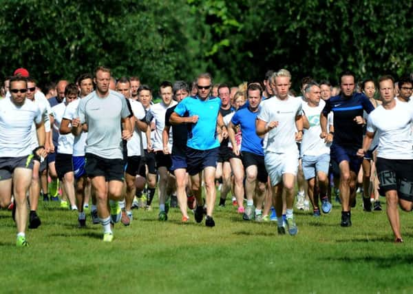 100th running of the Horsham parkrun. Pic Steve Robards  SR1621417 SUS-160716-181524001