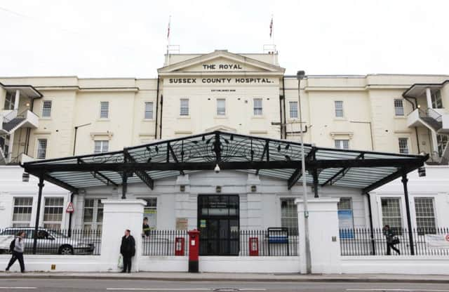 Royal Sussex County Hospital, Brighton (Photograph: Eddie MItchell)