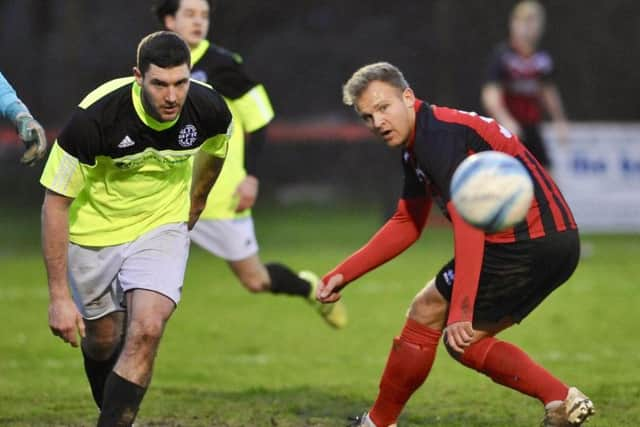 John Noakes in action against Wick. Picture by Stephen Goodger