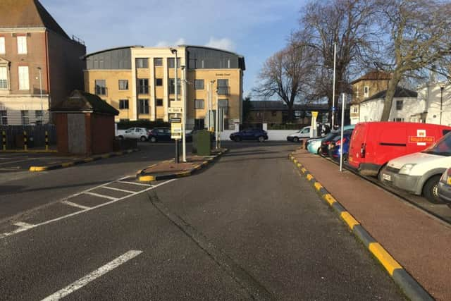 The Union Place car park in Worthing town centre