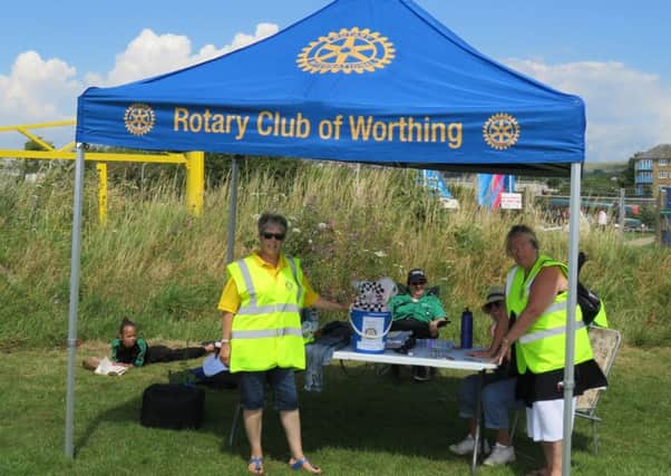 Last year's Rotary car boot sale