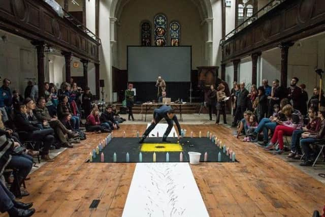 Draw to Perform, Fabrica, by Manja Williams