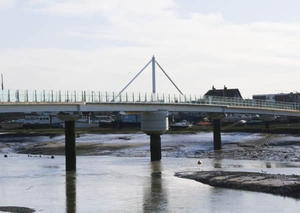 Adur Ferry Bridge in Shoreham