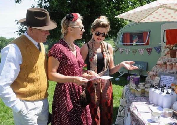 Vintage fun at the Floral Fringe fair