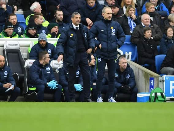 Brighton & Hove Albion manager Chris Hughton. Picture by PW Sporting Photography