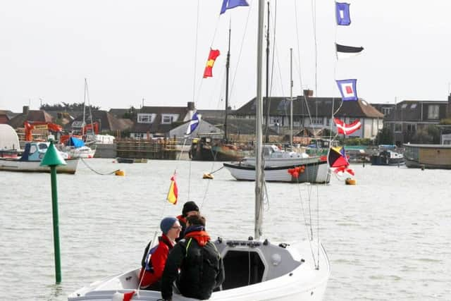 Launching the boat