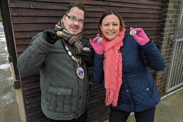 Billy with Emma Neno-Tyler and some #Cancerwiserocks