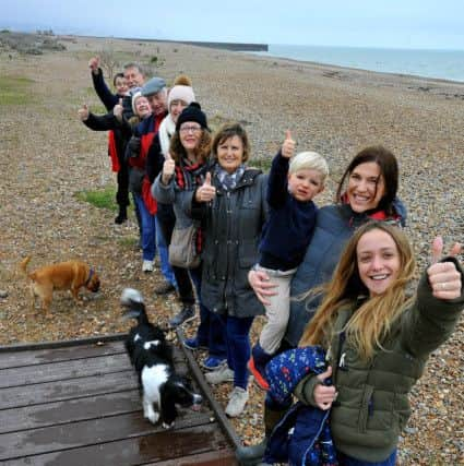 The boardwalk will be extended from The Burrells roundabout to Shoreham Fort