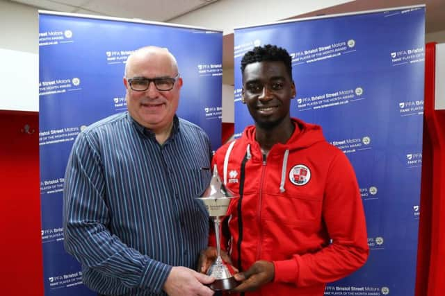 Enzio Boldewijn with Colin Hill of the PFA