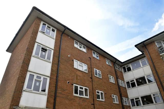 Residents at BerwickCourt and other homes after being told their maintenance fees were to increase astronomically  (Photo by Jon Rigby) SUS-180322-081957008