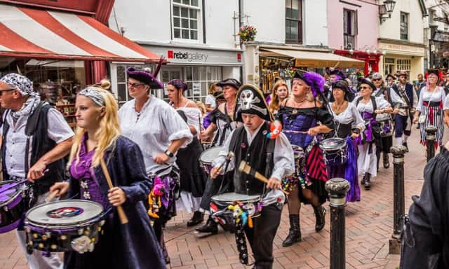 Last years procession through the Old Town. Picture by Tony Duke. SUS-170720-095001001