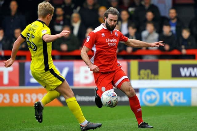 Crawley Town FC v Cheltenham Town FC. Pic Steve Robards SR1807709 SUS-180324-155844001