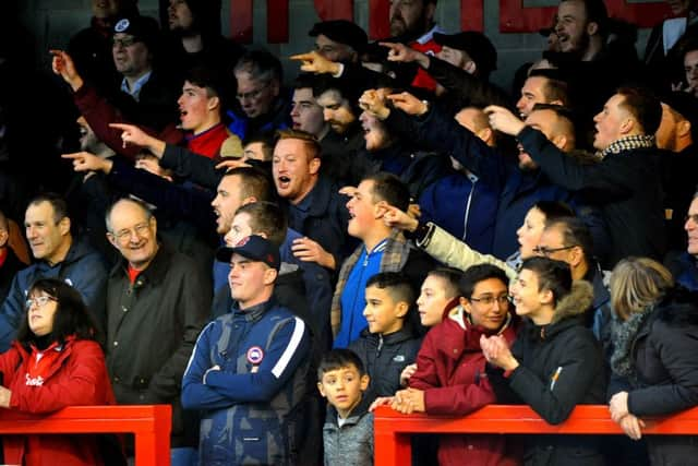 Crawley Town FC v Cheltenham Town FC. Crawley 1-5 down . Pic Steve Robards SR1807837 SUS-180324-163101001