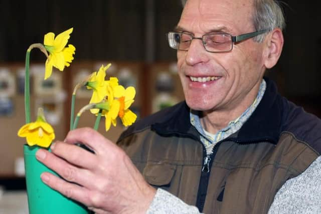 David Donovan won trophies for most points in horticultural classes and cookery. Pictures: Derek Martin DM1833137a