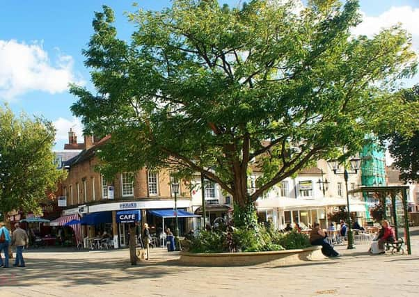 Tree in Horsham's Carfax. Photo: Peter Head SUS-180326-141620001