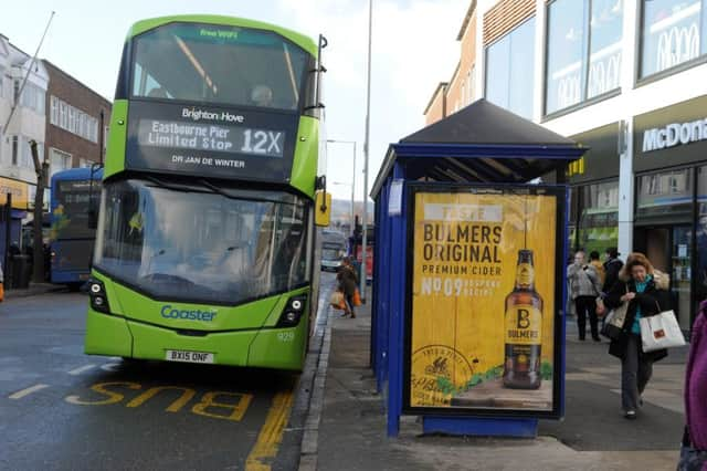 The power cut is affecting shops in Terminus Road (Photo by Jon Rigby)