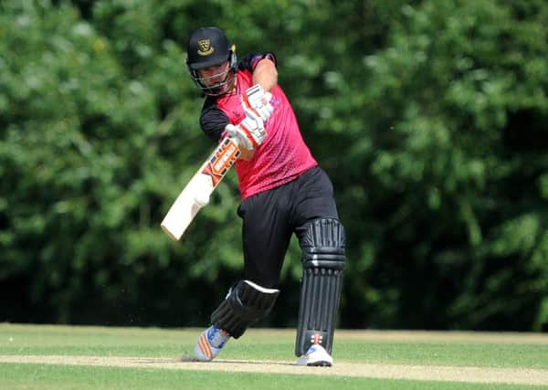 Horsham T20 2nd game. Sussex (batting) v Chris Nash Invitation XI. Chris Nash. Pic Steve Robards. Pic SR1714784 SUS-170626-091954001