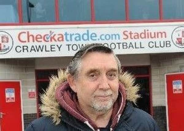 Crawley Town season ticket holder Geoff Thornton