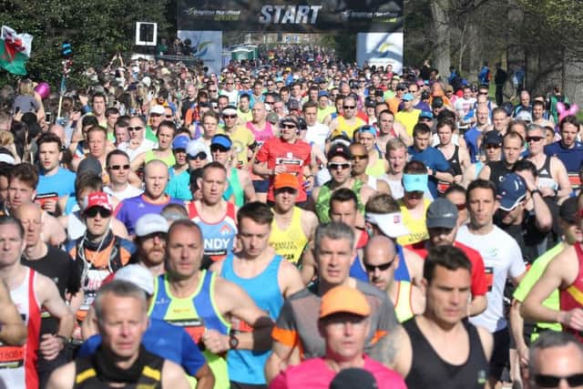 Brighton Marathon (Photograph: Eddie MItchell)