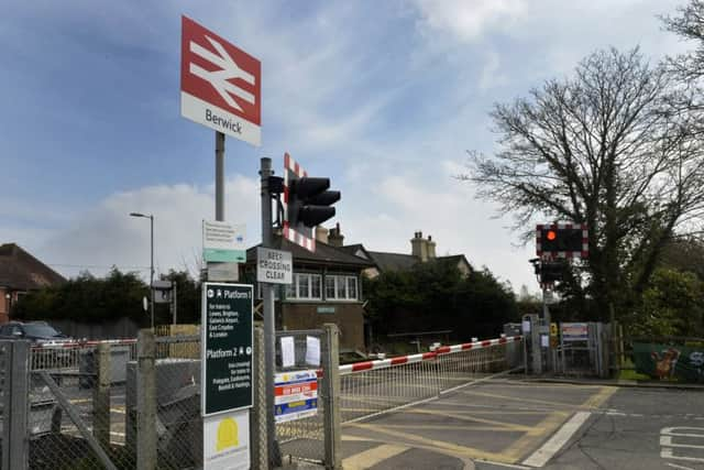 Berwick railway crossing (Photo by Jon Rigby)