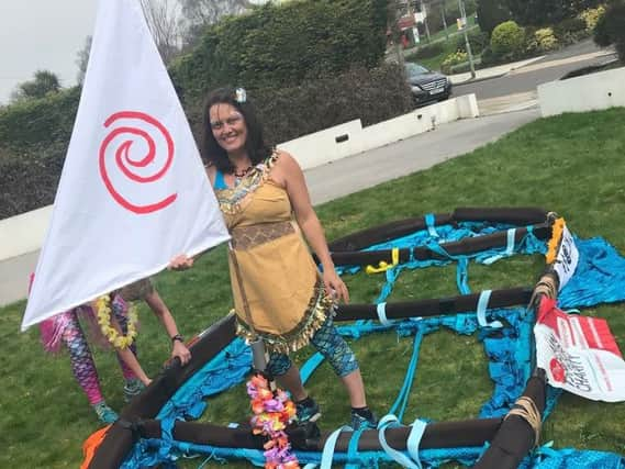 Candice Davis will take on the Brighton Marathon dressed as Disney character Moana