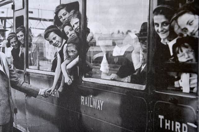 Eastbourne during the Second World War (Copy photograph by Jon Rigby) SUS-180417-114548001