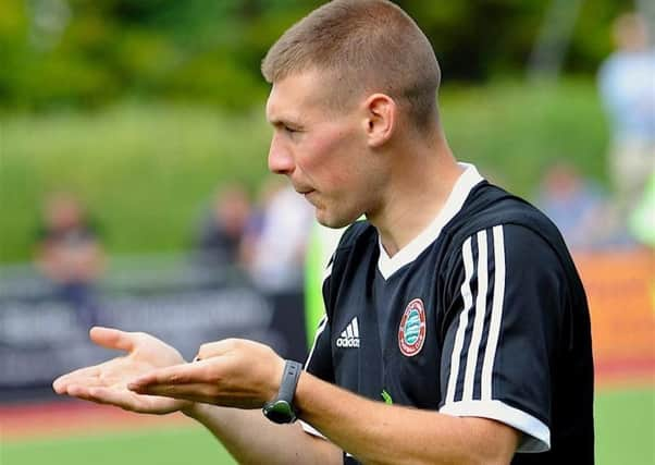 Jon Meeney pictured during his time as joint manager at Worthing. Picture by Stephen Goodger