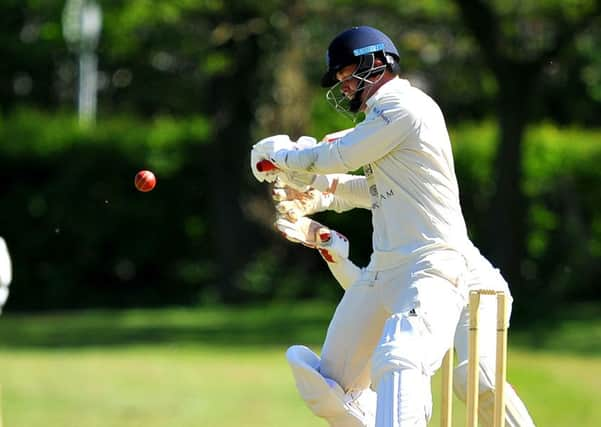 Sussex Cricket League, Division 2: Three Bridges v Billingshurst (batting). Tom Haynes. Pic Steve Robards SR1812591 SUS-180605-162314001