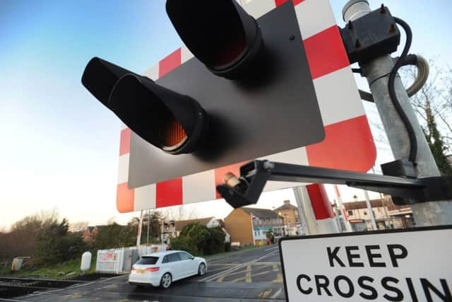 Polegate railway level crossing (Photo by Jon Rigby)