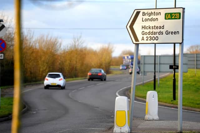 Improvements to the A2300 Burgess Hill link road are expected to take place. Pics Steve Robards SUS-150127-165753001