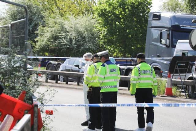 The A27 eastbound between Stockbridge and Whyke remains closed