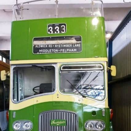 Stagecoach South's 1964 open-top Leyland Titan, known as a Queen Mary