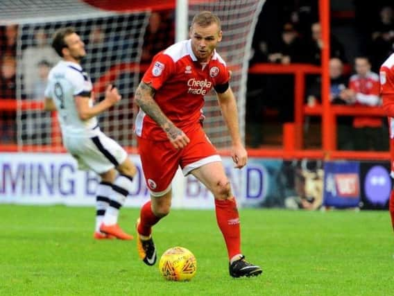 Crawley Town defender Mark Connolly