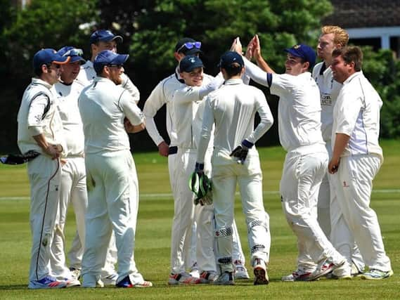 Littlehampton had plenty of reason to celebrate on Saturday. Picture by Stephen Goodger