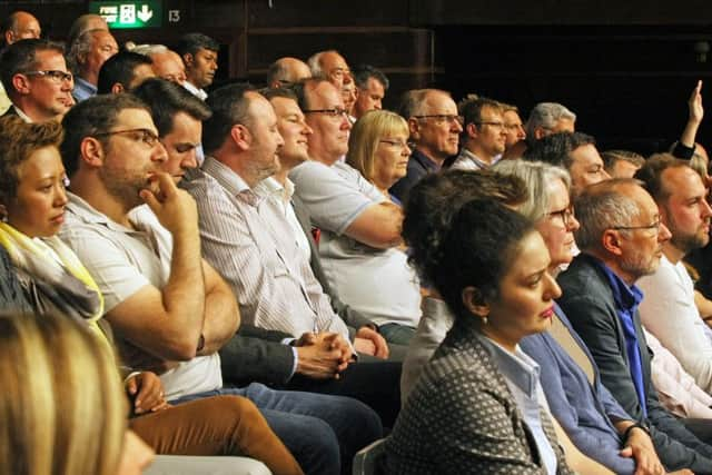 DM1853175a.jpg. BBC Question Time from Worthing Assembly Hall. Photo by Derek Martin Photography SUS-180524-224407008