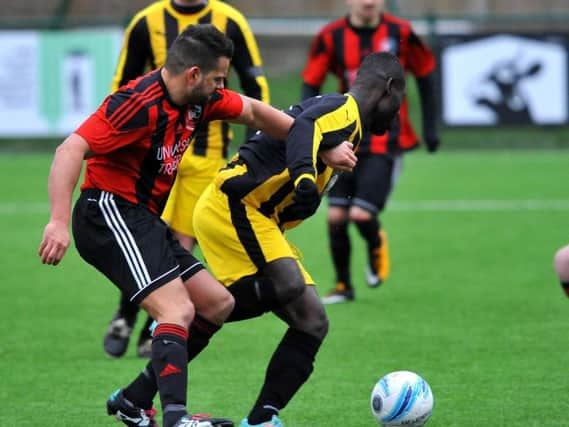 Southwick have been handed a relegation reprieve. Picture by Steve Robards